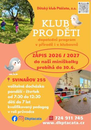 dopolední program v přírodě